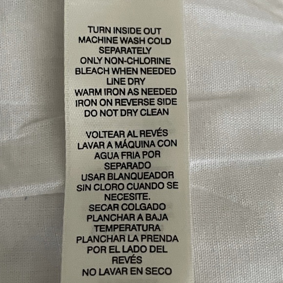 Chico's Premium White Bronze Jean with "Bling". Size L/12 (Chico's 2) - Picture 8 of 8